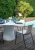 krzesło Kasia, krzesło Gaber, krzesło outdoorowe, odporność na pogodę, nowoczesne meble, krzesło na taras, włoski design, krzesło do restauracji, stalowe nogi, siedzisko z tworzywa