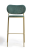 hoker Nuta Light, hoker Gaber, elegancki hoker, tapicerowany hoker, włoski design, hoker do restauracji, hoker do jadalni, nowoczesny design, włoski design