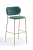 hoker Nuta Light, hoker Gaber, elegancki hoker, tapicerowany hoker, włoski design, hoker do restauracji, hoker do jadalni, nowoczesny design, włoski design