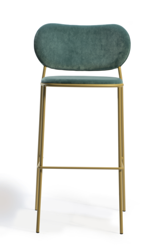 hoker Nuta Light, hoker Gaber, elegancki hoker, tapicerowany hoker, włoski design, hoker do restauracji, hoker do jadalni, nowoczesny design, włoski design