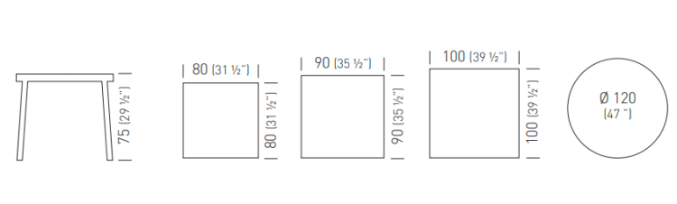 stół do jadalni, stół okrągły, stół drewniany, stół z czarnym blatem, meble do restauracji, nowoczesny stół, stół Login, stół designerski, meble do kuchni, meble do wnętrz komercyjnych, stół z drewnianymi nogami