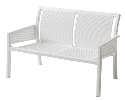 sofa outdoor, sofa Minush, sofa z tworzywa sztucznego, sofa na taras, meble zewnętrzne, odporna na deszcz, odporna na UV, meble do kawiarni, meble na balkon