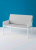 sofa outdoor, sofa Minush, sofa z tworzywa sztucznego, sofa na taras, meble zewnętrzne, odporna na deszcz, odporna na UV, meble do kawiarni, meble na balkon