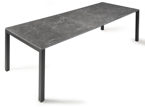 stół Aprio, stół rozkładany, stół ogrodowy, stół teleskopowy, stół z laminatu, stół aluminiowy, stół outdoor, nowoczesny stół do ogrodu, stół na taras