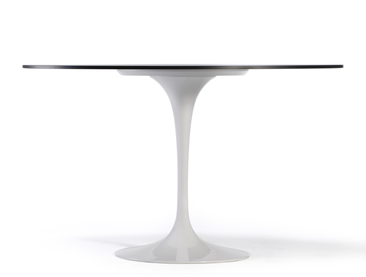 stół okrągły, stół jadalniany, stół restauracyjny, stół konferencyjny, Saturno, biały stół, nowoczesny stół, minimalistyczny design, stół z jedną nogą, duży stół