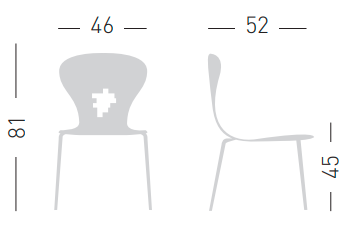 krzesło Big Bang, sztaplowane krzesło, designerskie krzesło, futurystyczne krzesło, krzesło z haczykiem, ergonomiczne krzesło, krzesło do biura, krzesło do kawiarni, nowoczesne krzesło