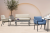 sofa Coachella, sofa Gaber, włoski design, tapicerowana sofa, sofa z podłokietnikami, stalowa rama, sofa do restauracji, nowoczesna sofa, ergonomiczna sofa