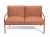 sofa aluminiowa, sofa tapicerowana, nowoczesna sofa, meble do baru, sofa sztaplowana, sofa do restauracji, design meble, sofa Pilar