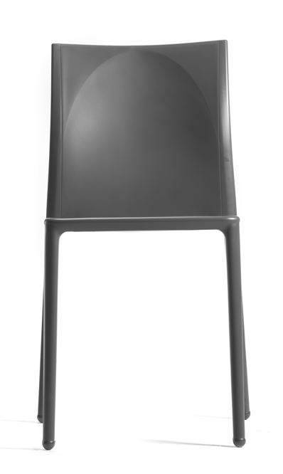 krzesło Moon, minimalistyczne krzesło, sztaplowane krzesło, stalowa rama, outdoorowe krzesło, krzesło na taras, krzesło Gaber