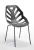 krzesło Ninja, krzesło ogrodowe odporne na UV, krzesło plastikowe designerskie, krzesło z metalowymi nogami, krzesło ergonomiczne na taras, krzesło do kawiarni outdoor