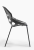 krzesło Ninja, krzesło ogrodowe odporne na UV, krzesło plastikowe designerskie, krzesło z metalowymi nogami, krzesło ergonomiczne na taras, krzesło do kawiarni outdoor