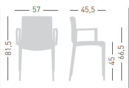 krzesło Clipperton, krzesło z tworzywa, krzesło sztaplowane, krzesło plecione, krzesło outdoorowe, krzesło na taras, krzesło do ogrodu, krzesło do restauracji