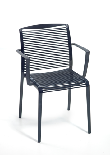 krzesło Avenica, krzesło z tworzywa, krzesło Gaber, krzesło na taras, krzesło outdoorowe, krzesło do restauracji, krzesło sztaplowane, krzesło z podłokietnikami