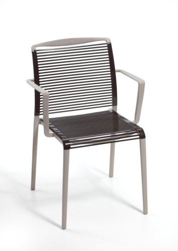 krzesło Avenica, krzesło z tworzywa, krzesło Gaber, krzesło na taras, krzesło outdoorowe, krzesło do restauracji, krzesło sztaplowane, krzesło z podłokietnikami