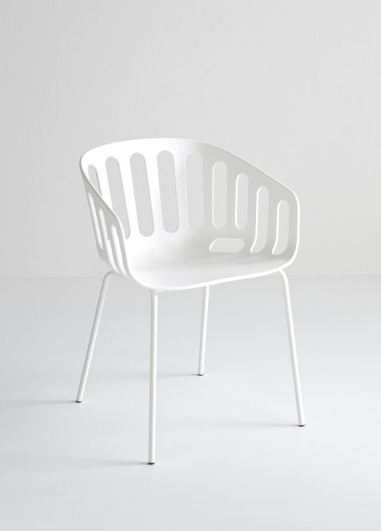 krzesło Basket, krzesło kubełkowe, krzesło sztaplowane, krzesło z tworzywa, krzesło do jadalni, krzesło do kuchni, krzesło do restauracji, włoski design, krzesło Gaber