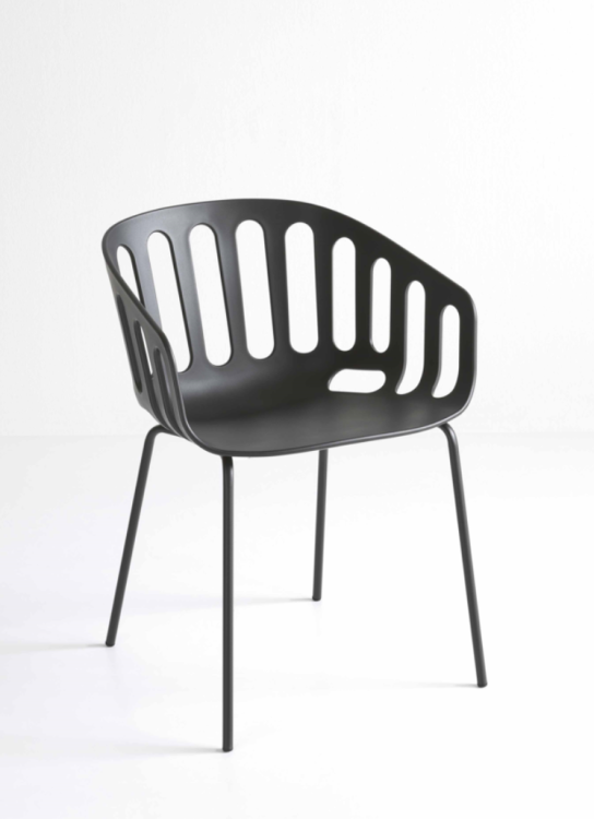 krzesło Basket, krzesło kubełkowe, krzesło sztaplowane, krzesło z tworzywa, krzesło do jadalni, krzesło do kuchni, krzesło do restauracji, włoski design, krzesło Gaber