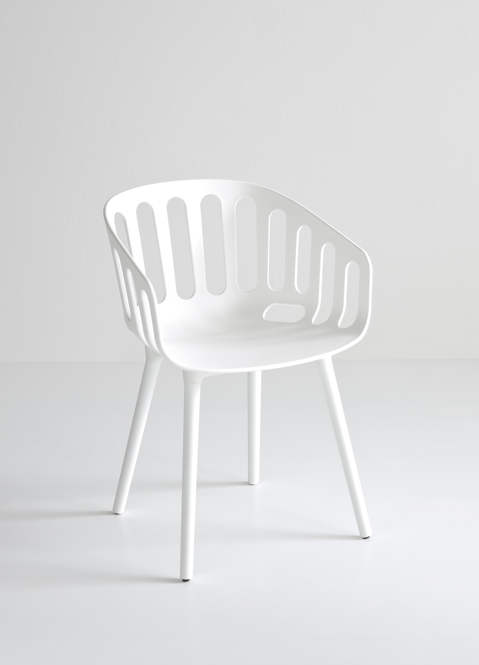 krzesło Basket, krzesło kubełkowe, krzesło otdoorowe, krzesło z tworzywa, krzesło do jadalni, krzesło do kuchni, krzesło do restauracji, włoski design, krzesło Gaber