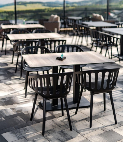 krzesło Basket, krzesło kubełkowe, krzesło otdoorowe, krzesło z tworzywa, krzesło do jadalni, krzesło do kuchni, krzesło do restauracji, włoski design, krzesło Gaber