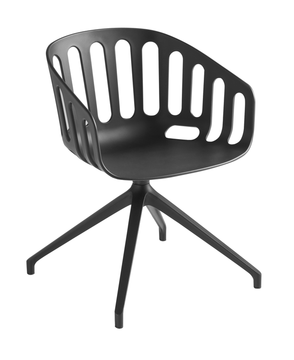 krzesło Basket, krzesło kubełkowe, krzesło z tworzywa, krzesło do jadalni, krzesło do kuchni, krzesło do restauracji, włoski design, krzesło Gaber, krzesło obrotowe