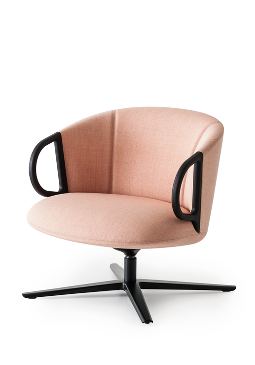 fotel Cucaracha, fotel obrotowy, fotel tapicerowany, fotel do sypialni, fotel do salonu, ergonomiczny fotel, fotel hotelowy, fotel do poczekalni, nowoczesny fotel, fotel Gaber