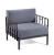 fotel Engels, sofa Gaber, sofa na taras, sofa outdoorowa, sofa do ogrodu, sofa do ogródka restauracyjnego