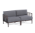 sofa Engels, sofa dwuosobowa, sofa na taras, sofa do ogrodu, sofa outdoorowa, sofa odporna na warunki atmosferyczne, sofa Gaber