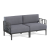 sofa Engels, sofa dwuosobowa, sofa na taras, sofa do ogrodu, sofa outdoorowa, sofa odporna na warunki atmosferyczne, sofa Gaber