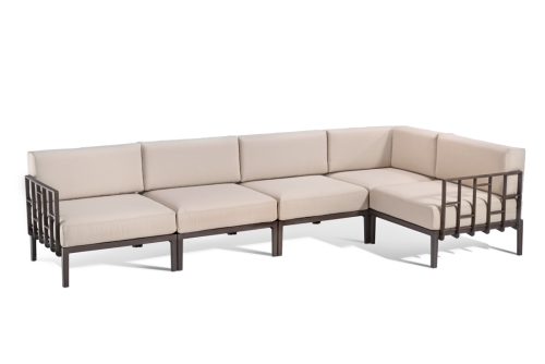 sofa Engels, sofa pięcioosobowa, sofa na taras, sofa do ogrodu, sofa outdoorowa, sofa odporna na warunki atmosferyczne, sofa Gaber, sofa modułowa