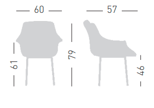 krzesło More, ergonomiczne krzesło, krzesło z podłokietnikami, krzesło do jadalni, krzesło do biura, krzesło konferencyjne, krzesło do restauracji, krzesło do kawiarni, designerskie krzesło, krzesło z tworzywa