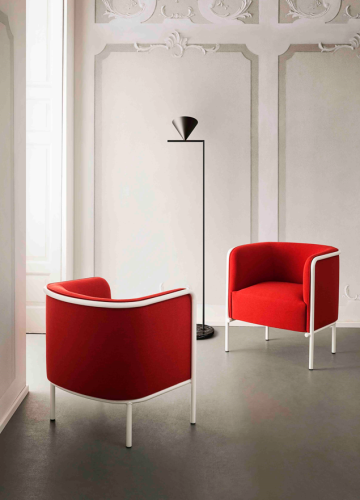 fotel Place, fotel Gaber, fotel tapicerowany, fotel kubełkowy, fotel do salonu, fotel do sypialni, fotel do hotelu, ergonomiczny fotel, włoski design