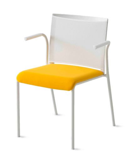 krzesło Teckel, krzesło Gaber, krzesło sztaplowane, krzesło do biura, krzesło do sali konferencyjnej, krzesło tapicerowane, nowoczesne krzesło, włoski design