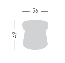 pufa Salt, pufa Gaber, pufa do salonu, pufa do sypialni, pufa tapicerowana, nowoczesny design, włoski design