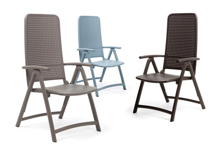 Krzesło Darsena Antracyt komfortowe minimalizm nowoczesność ogród taras