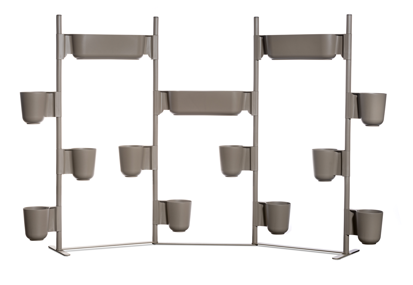 donice Gufo, donice Gaber, moduł z donicami, donice na taras, donice modułowe, nowoczesny design, włoski design