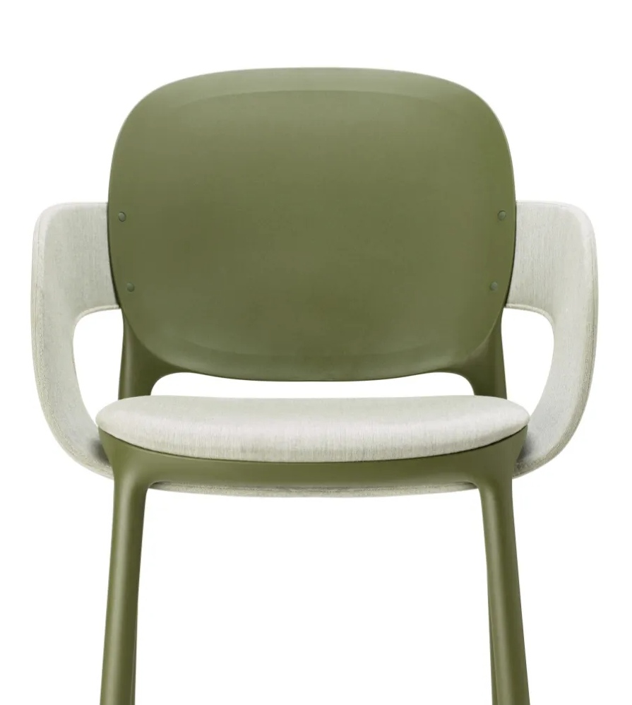 krzesło Hug, krzesło Scab Design, krzesło plastikowe, sztaplowane, skandynawski styl, balkon, taras, kawiarnia