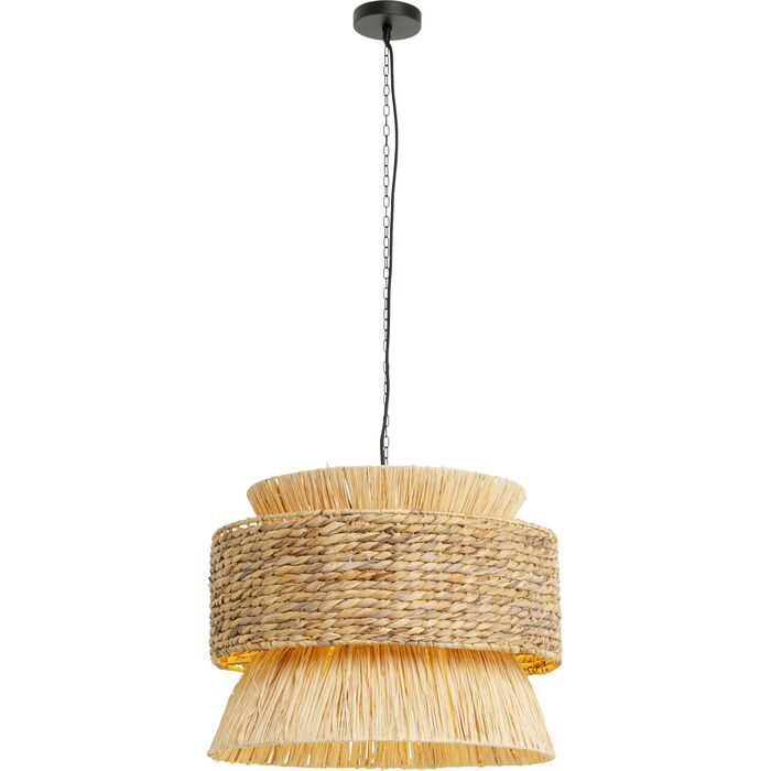 lampa Campo, lampa wisząca Kare, lampa boho, lampa do salonu, lampa do jadalni, lampa z naturalnych materiałów, lampa rattanowa