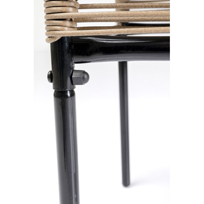 stołek Acapulco, pufa Acapulco, stołek Kare, stołek na taras, stołek na balkon, stołek pleciony, nowoczesny design