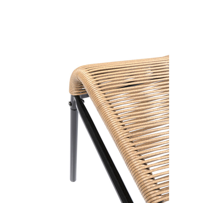 stołek Acapulco, pufa Acapulco, stołek Kare, stołek na taras, stołek na balkon, stołek pleciony, nowoczesny design