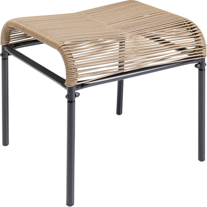stołek Acapulco, pufa Acapulco, stołek Kare, stołek na taras, stołek na balkon, stołek pleciony, nowoczesny design