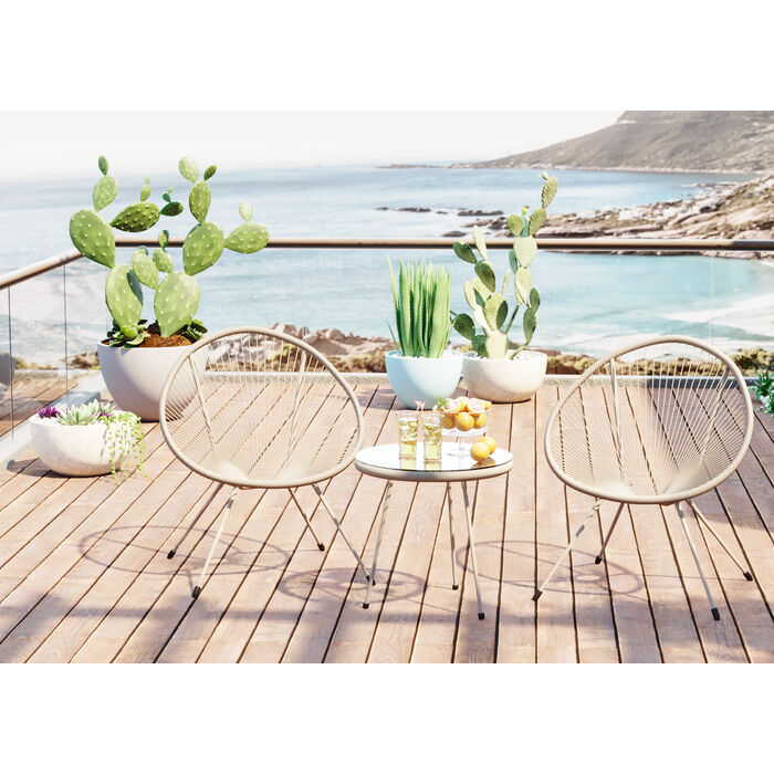stolik kawowy Acapulco, stolik kawowy Kare, stolik kawowy na taras, stolik na balkon, nowoczesny design, stolik w stylu boho