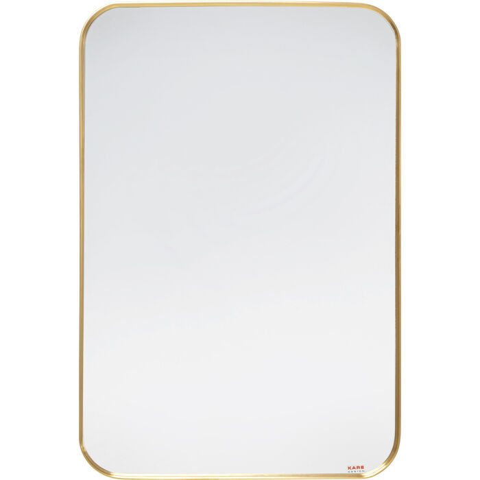 lustro Simply, lustro Kare, lustro prostokątne, lustro złota rama, lustro do salonu, lustro do przedpokoju, nowoczesne lustro, eleganckie lustro