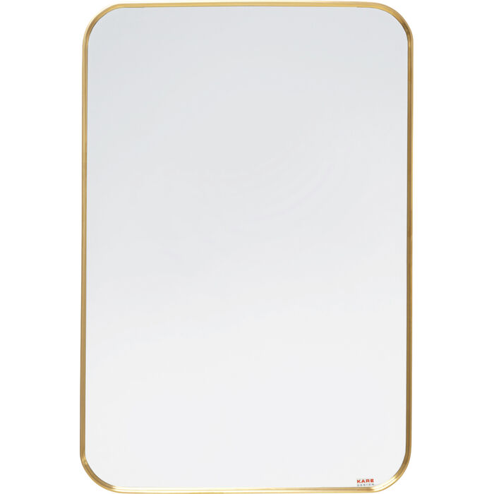 lustro Simply, lustro Kare, lustro prostokątne, lustro złota rama, lustro do salonu, lustro do przedpokoju, nowoczesne lustro, eleganckie lustro
