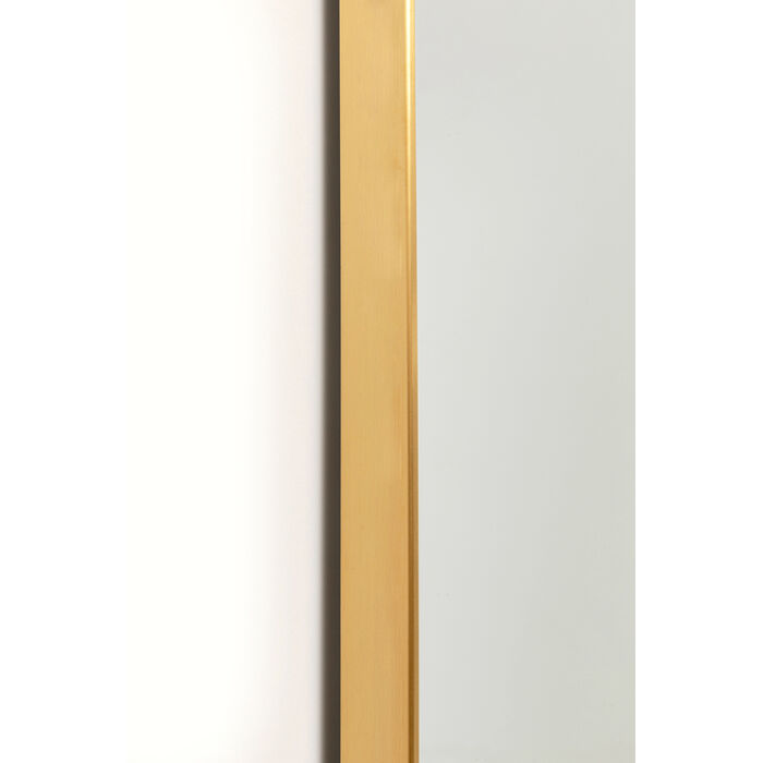 lustro Simply, lustro Kare, lustro prostokątne, lustro złota rama, lustro do salonu, lustro do przedpokoju, nowoczesne lustro, eleganckie lustro