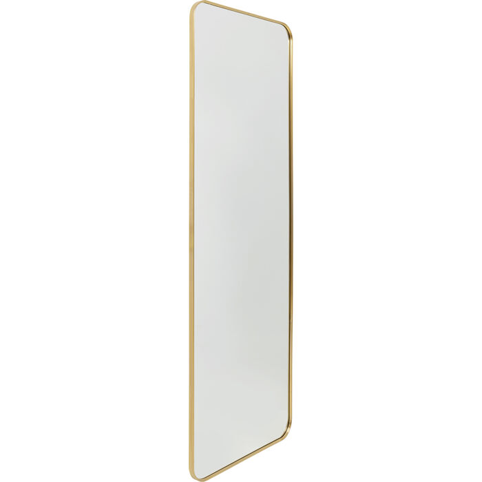 lustro Simply, lustro Kare, lustro prostokątne, lustro złota rama, lustro do salonu, lustro do przedpokoju, nowoczesne lustro, eleganckie lustro