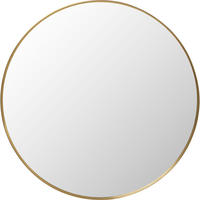 lustro Simply, lustro Kare, lustro okrągłe, lustro złota rama, lustro do salonu, lustro do przedpokoju, nowoczesne lustro, eleganckie lustro