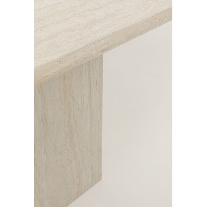 stół Travertino, stół Kare, stół do jadalni, nowoczesny stół, stół z imitacji kamienia, nowoczesny stół, nowoczesny design