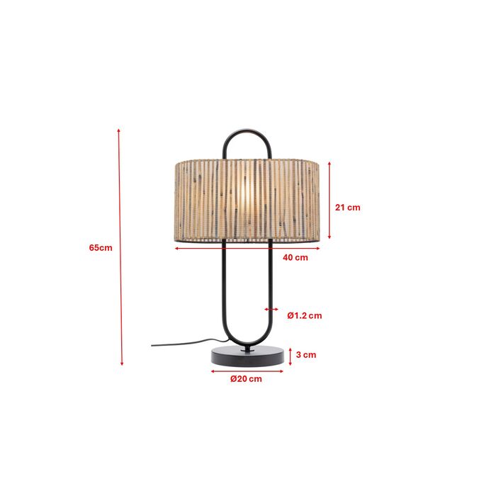 lampa stołowa Philadelphia, lampa Kare, lampa stołowa, lampa biurkowa, lampa do salonu, lampa do sypialni, lampa w stylu boho
