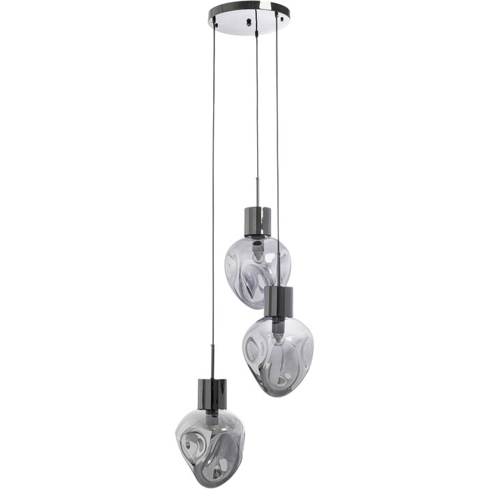 lampa Supernova, lampa Kare, lampa z trzema kloszami, lampa wisząca, nowoczesna lampa, wyjątkowy design, nowoczesny design