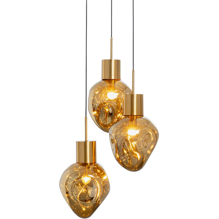 lampa Supernova, lampa Kare, lampa z trzema kloszami, lampa wisząca, nowoczesna lampa, wyjątkowy design, nowoczesny design