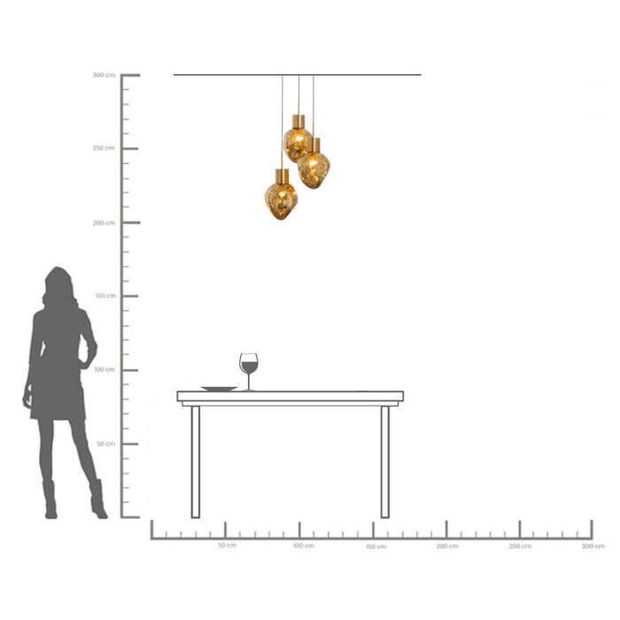 lampa Supernova, lampa Kare, lampa z trzema kloszami, lampa wisząca, nowoczesna lampa, wyjątkowy design, nowoczesny design